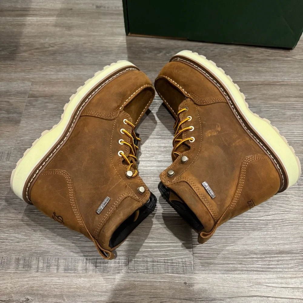 Danner Cedar River 6” Brown Suede Leather Lace Up Boots 14300